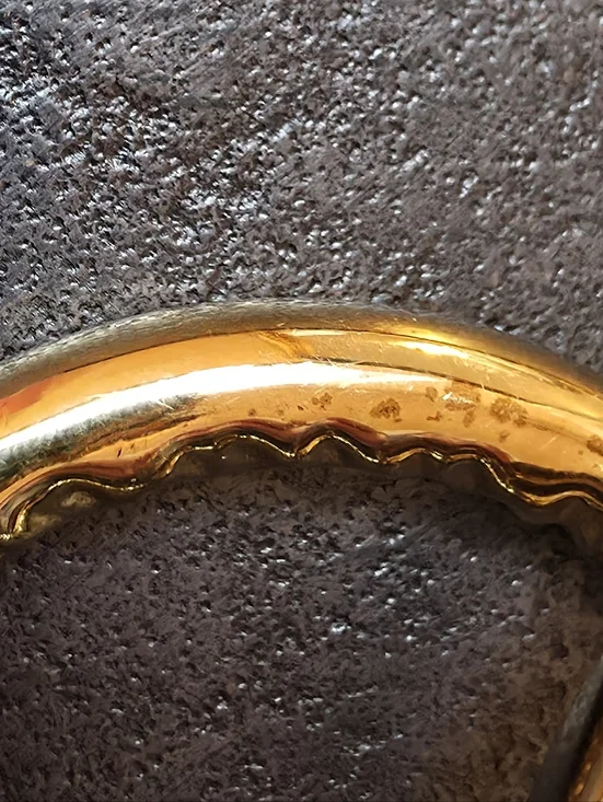 14k Gold Post Jennifer Fisher Hoops - Picture 9 of 9